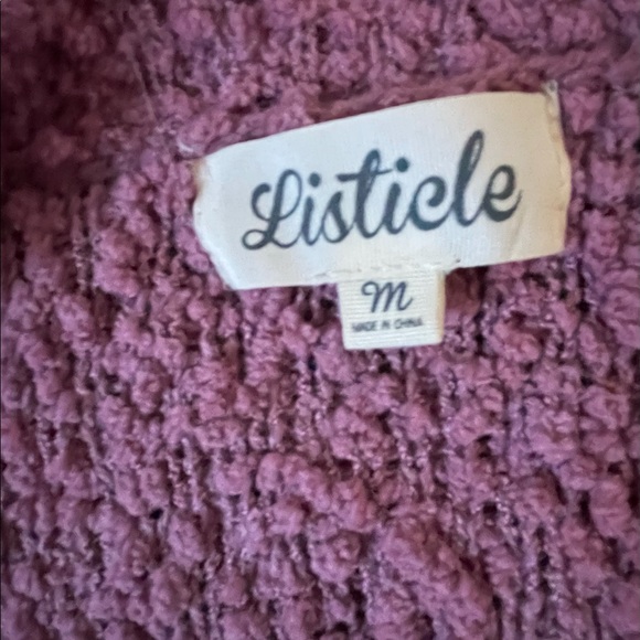 Chunky knit popcorn cardigan - Picture 2 of 4